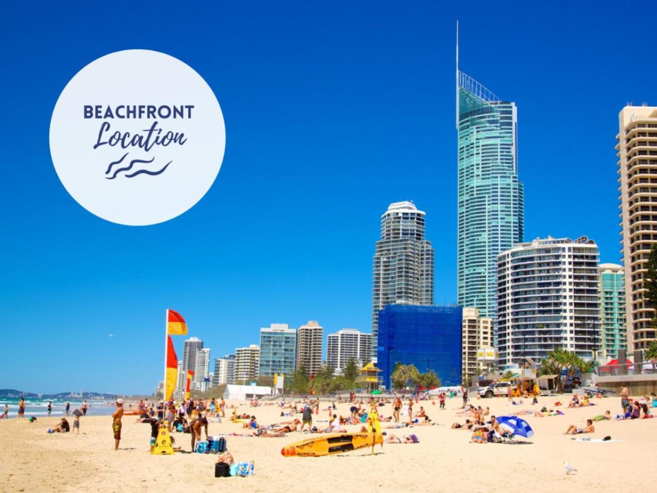 The Coastline - Beachfront Ocean Skyline View With Pool And Parkng Apartment